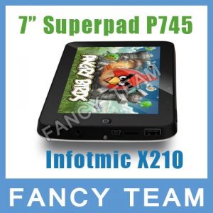 Wholesale 7" Android 2.2 Flytouch P745 With Infotmic  X210 Tablet PC